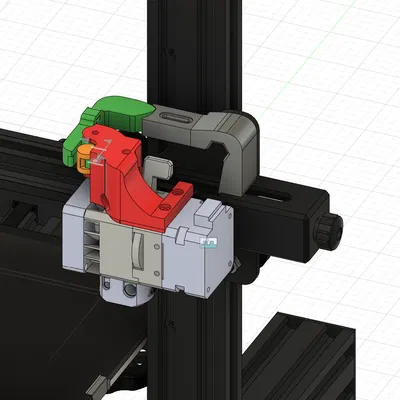 Dụng cụ cắt Filament cho Biqu H2 trên Ender 3 (3DClippy)