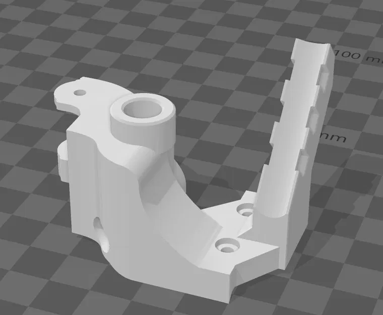 Giá đỡ ECAS và giảm căng cho bộ cắt sợi nhựa BIQU H2 - Image 1