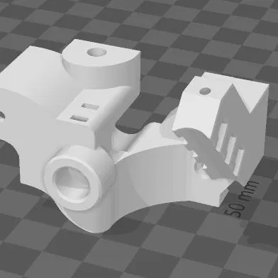 Giá đỡ ECAS và giảm căng cho bộ cắt sợi nhựa BIQU H2