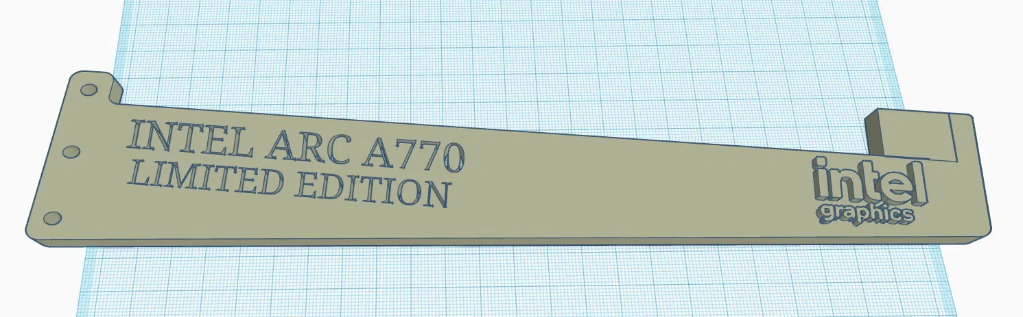 Giá Đỡ GPU Intel Arc A770 Limited Edition - Image 1