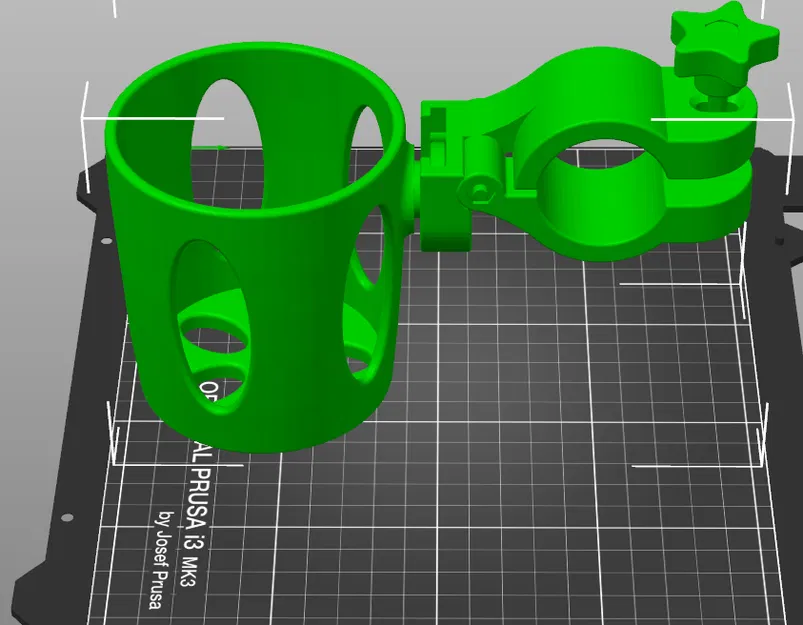 Giá đỡ ly cho xe đẩy em bé (stroller drink holder) - Image 1