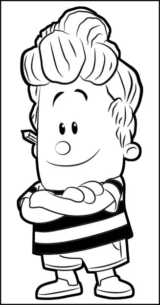 Khuôn Cắt Bánh Captain Underpants - Harold - Image 4