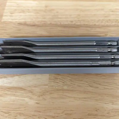 Khay Đựng Mũi Khoét Gỗ Chuẩn Gridfinity