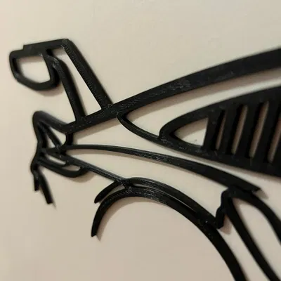 Trang trí tường hình bóng Porsche 911 992 GT3RS