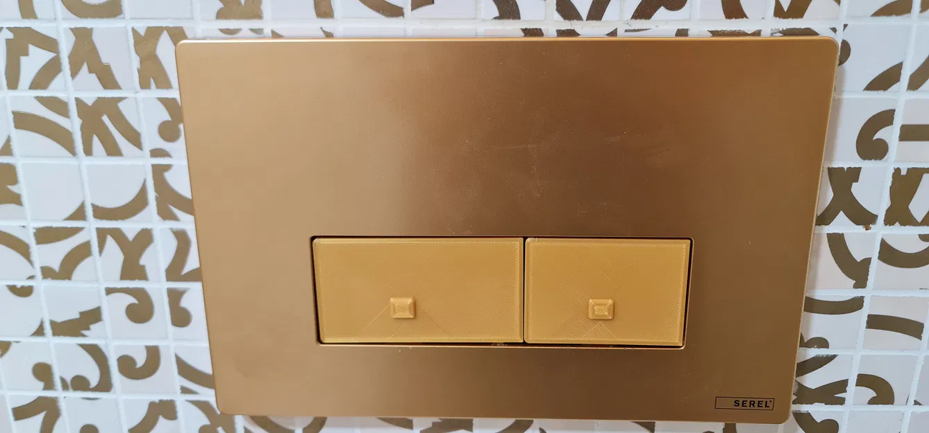 Nút nhấn bình nước hình vuông - Image 2