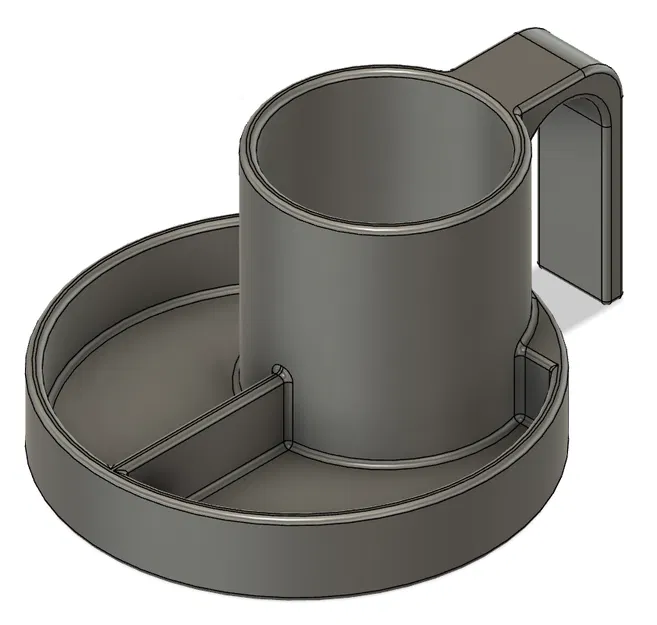 Chỗ Để Ly Kèm Khay Ăn Vặt Cho Xe Đẩy Wonderfold - Image 1