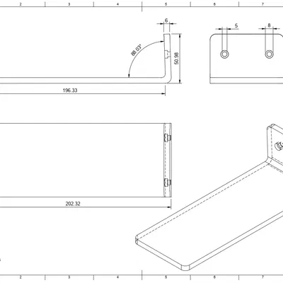 Sole Mate Shelf: Kệ Giày Treo Tường In 3D