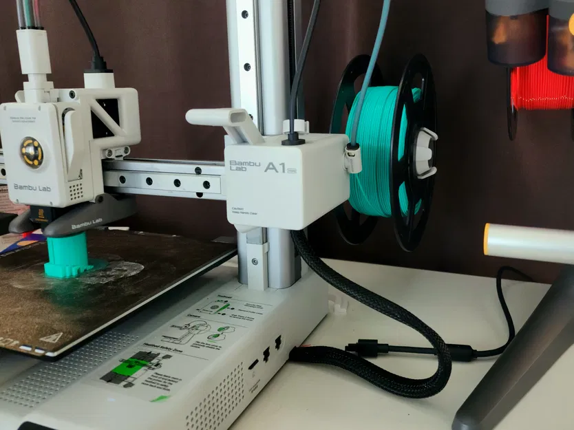 Adapter Đế Giữ Cuộn Dây AMS Lite Xoay Cho Bambu A1 Mini - Image 1