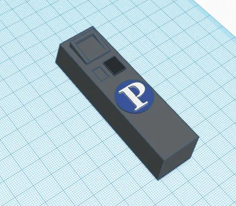 Mô hình trụ đỗ xe tỉ lệ 1/14 - Image 1