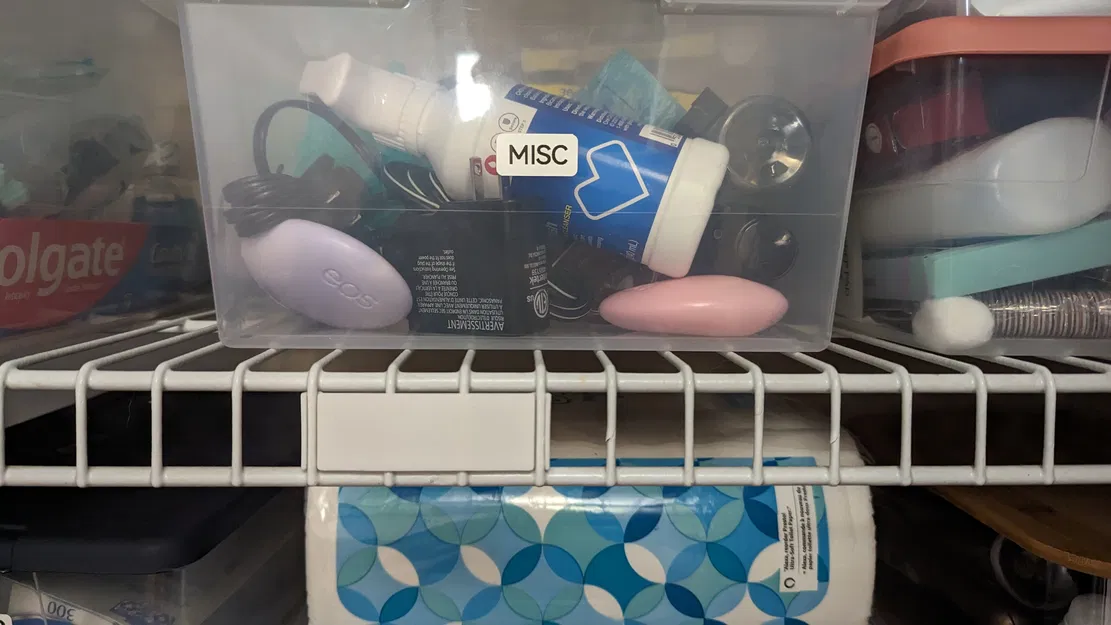 Nhãn Kệ Dây ClosetMaid - Image 1