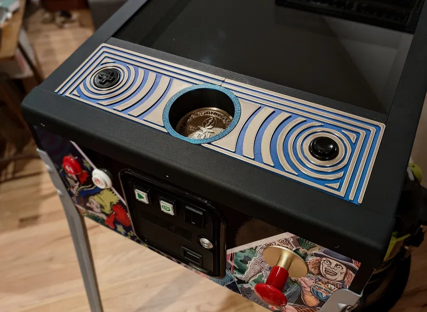 Khay Cốc & Công Tắc Phụ Cho AtGames Legends Pinball - Image 1