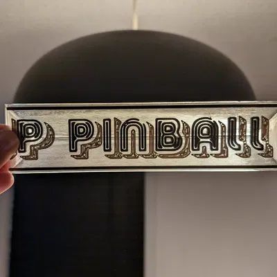 Viền sau máy pinball AtGames Legends