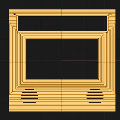 Viền sau máy pinball AtGames Legends