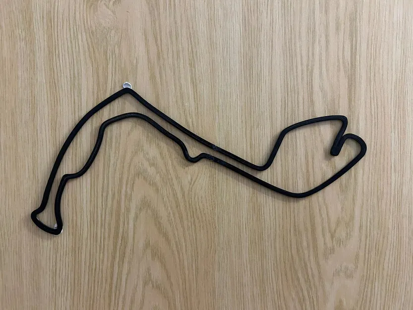 Trang trí tường hình bóng đường đua F1 Monaco - Image 1