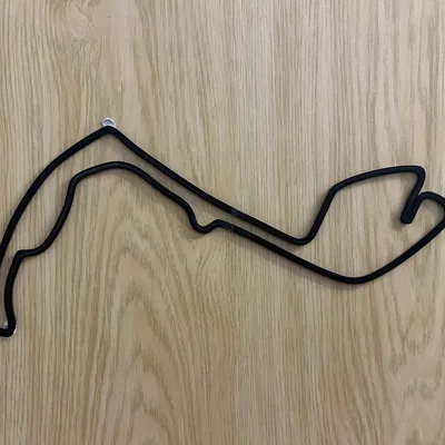 Trang trí tường hình bóng đường đua F1 Monaco