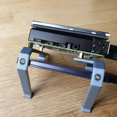 Kệ / Vỏ cho Raspberry Pi + Màn hình + SSD 2.5 (4B, 3B+, 3B, 2B, B+, 3A+, A+)