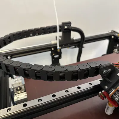 Ender 5 plus với MicroSwiss NG cable chain