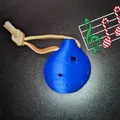 Ống sáo Ocarina 6 lỗ dễ in đeo cổ - Thumbnail 1