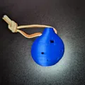 Ống sáo Ocarina 6 lỗ dễ in đeo cổ - Thumbnail 2
