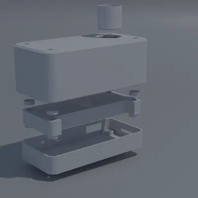 Vỏ Case cho Camera Nhiệt MLX90640 với Raspberry Pi Zero 2W