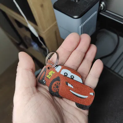 Móc khóa Xe McQueen phim Cars