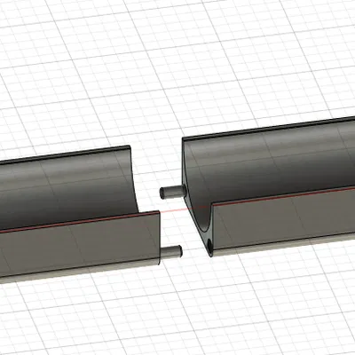Khuôn Tạo Hình Bánh Khúc Cây Giáng Sinh (Yule Log Insert Mold)