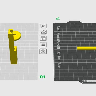 FRESH - Trục đỡ cuộn giảm ma sát cho BL Mini A1