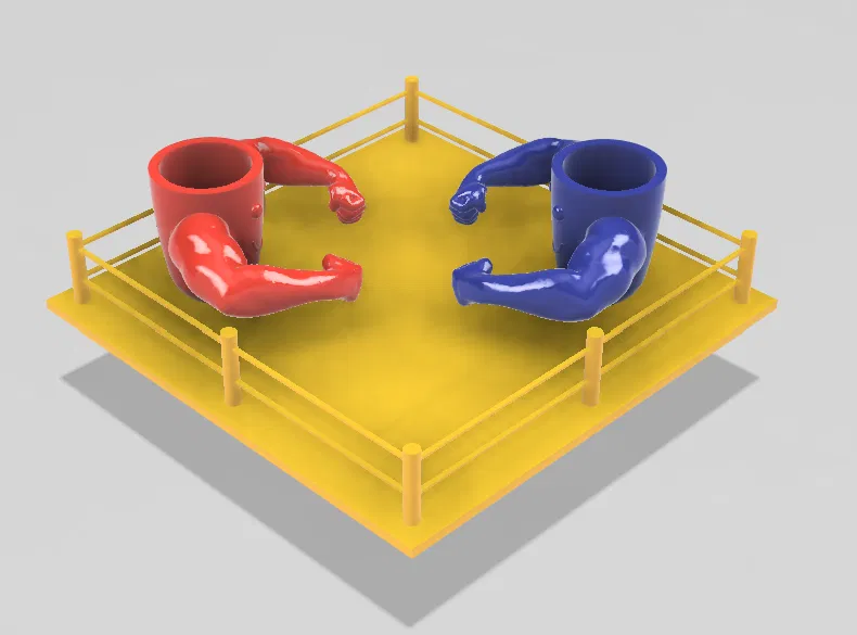 Boxing Ngón Tay Rock 'Em Sock 'Em - Image 1