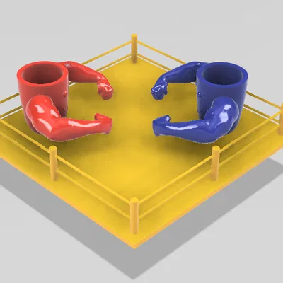 Boxing Ngón Tay Rock 'Em Sock 'Em