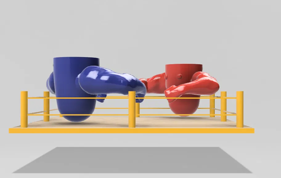 Boxing Ngón Tay Rock 'Em Sock 'Em - Image 2