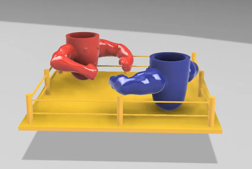 Boxing Ngón Tay Rock 'Em Sock 'Em - Image 3