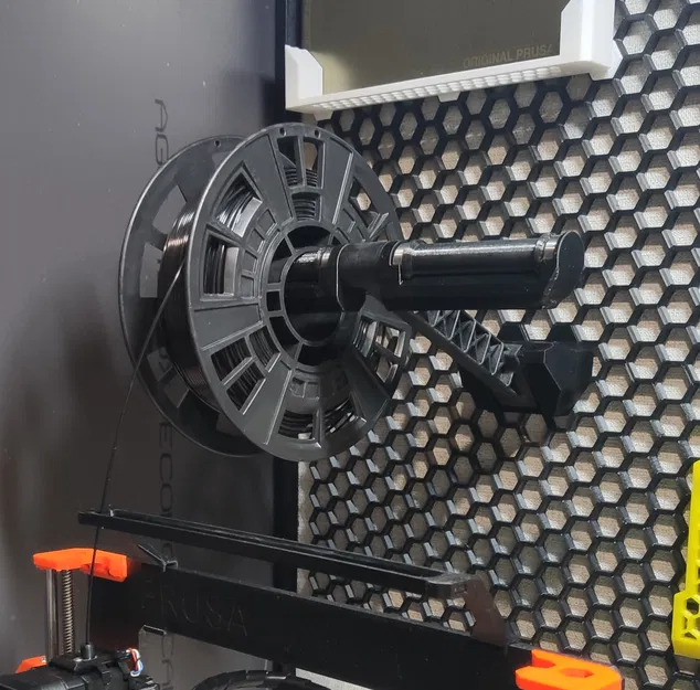 Giá đỡ cuộn dây trơn cho Prusa MK3(S) gắn tường - Image 1