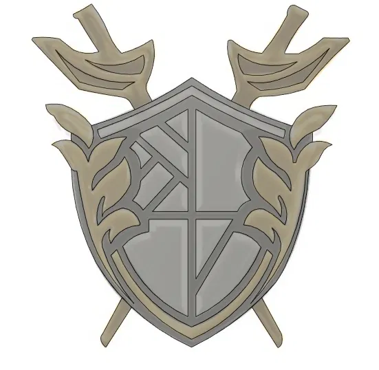 Huy Hiệu Nisha Society - Mô Hình In 3D - Image 1