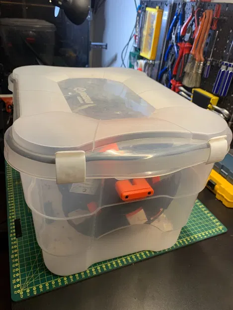 Giá đỡ cuộn chỉ trong hộp chống ẩm - Thanh 8mm - 2 loại - Image 5