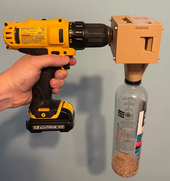 Máy tạo hạt filament mã nguồn mở tự nạp liệu (Bản sửa đổi) - Image 1