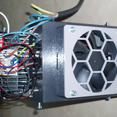 Mô Hình Lưới Tản Nhiệt Quạt Bếp Từ (mřížka ventilátoru)