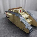 Mô Hình Xe Tăng Mark V Chi Tiết - Thumbnail 2