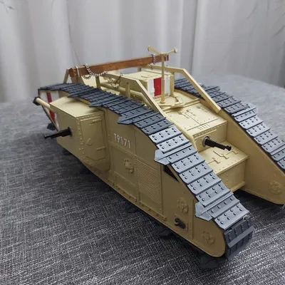 Mô Hình Xe Tăng Mark V Chi Tiết