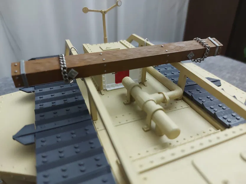 Mô Hình Xe Tăng Mark V Chi Tiết - Image 4