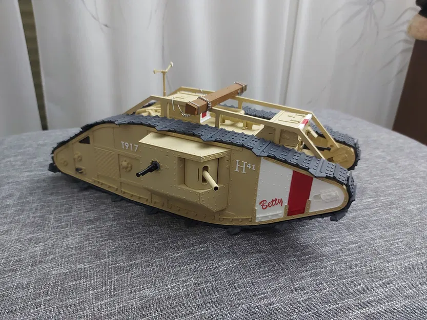 Mô Hình Xe Tăng Mark V Chi Tiết - Image 7