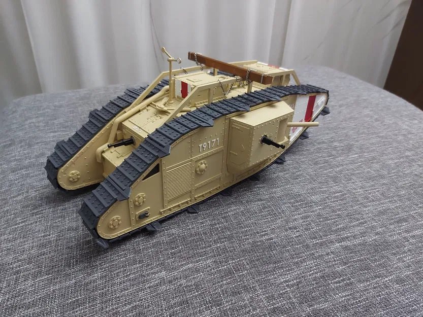 Mô Hình Xe Tăng Mark V Chi Tiết - Image 11
