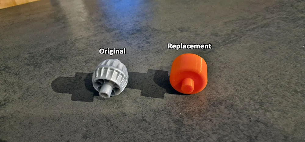 Bánh xe thay thế đơn giản cho Hộp Rotho Clear (Bauhaus) - Image 1