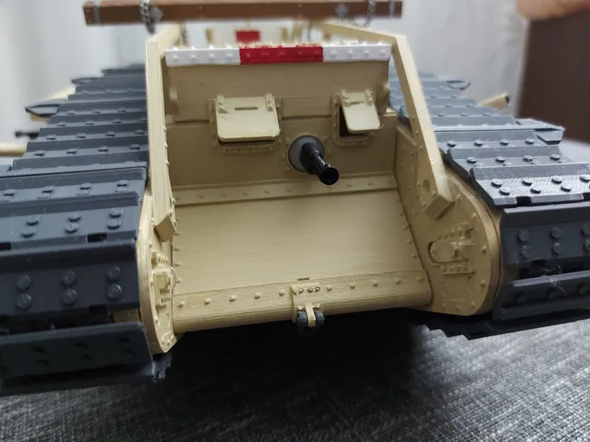 Mô Hình Xe Tăng Mark V Chi Tiết - Image 13