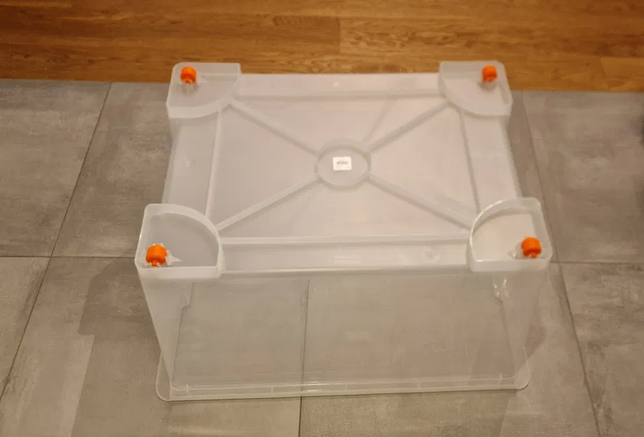 Bánh xe thay thế đơn giản cho Hộp Rotho Clear (Bauhaus) - Image 3