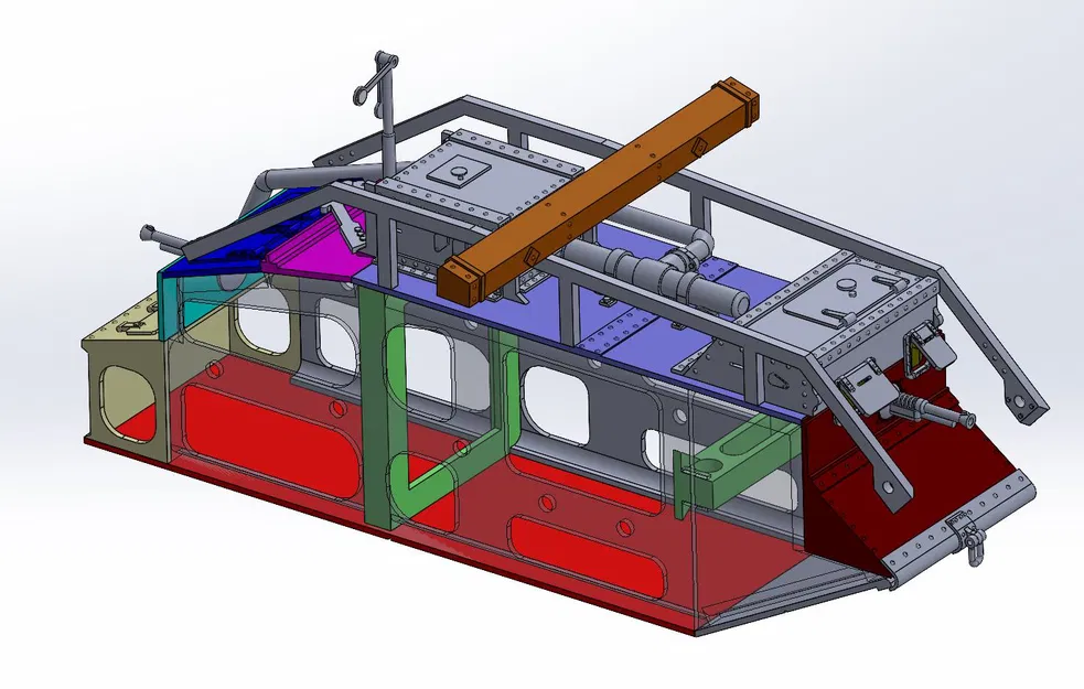 Mô Hình Xe Tăng Mark V Chi Tiết - Image 14