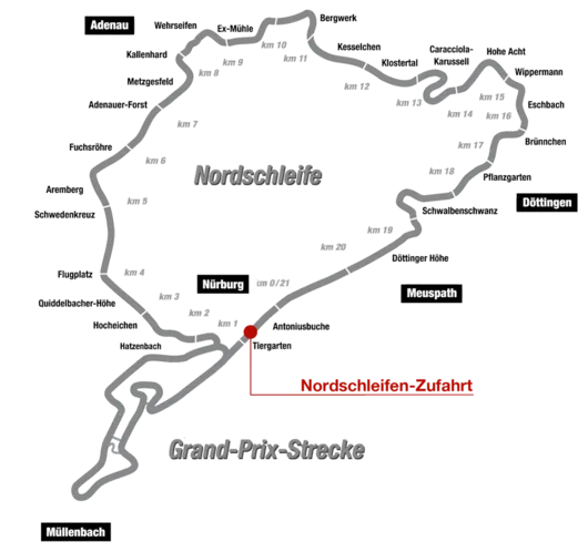 Mô hình đường đua Nurburgring - Image 1