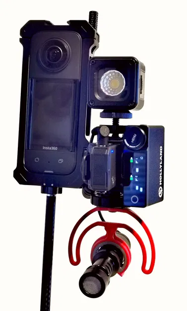 Adapter Gắn Hollyland Lark Max 1/4" và Cold Shoe - Image 4