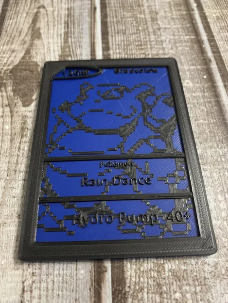 Thẻ Bài Pokémon Blastoise Sprite - Image 1