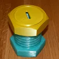 Hũ Tiết Kiệm Bu Lông Đai Ốc | Bolt Nut moneybox - Thumbnail 1