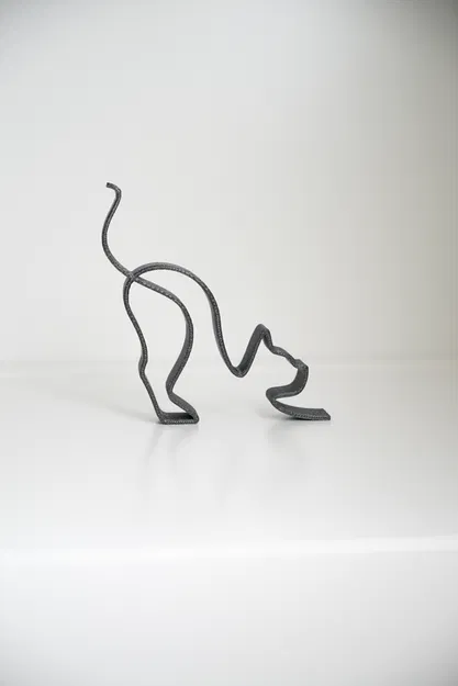 Tượng Mèo Phong Cách Tối Giản - Image 1